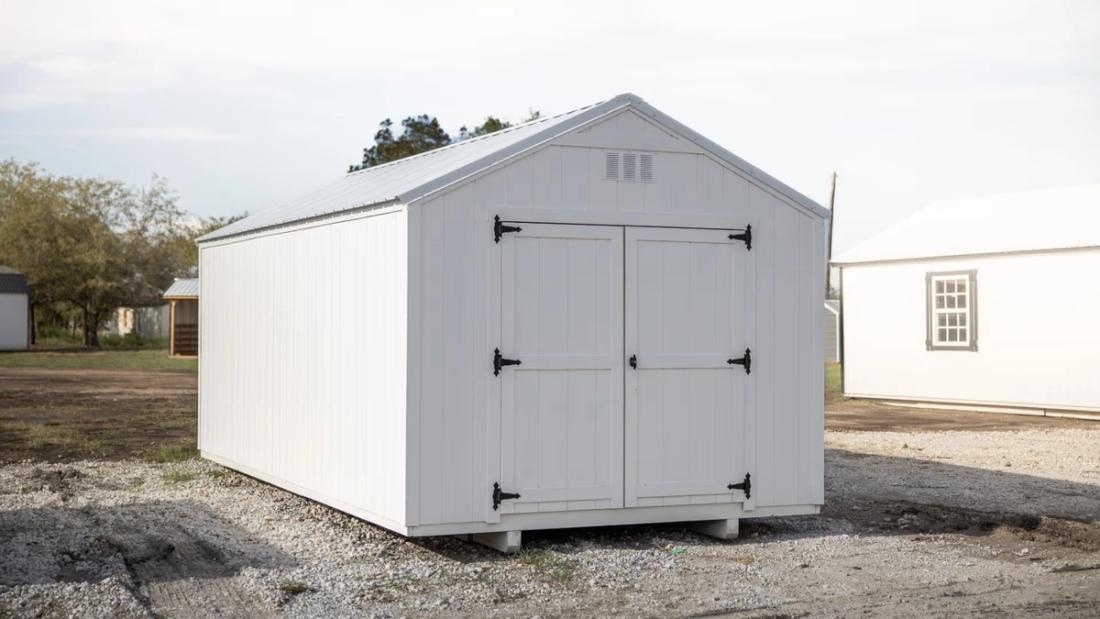 10x20 Value Shed — exterior