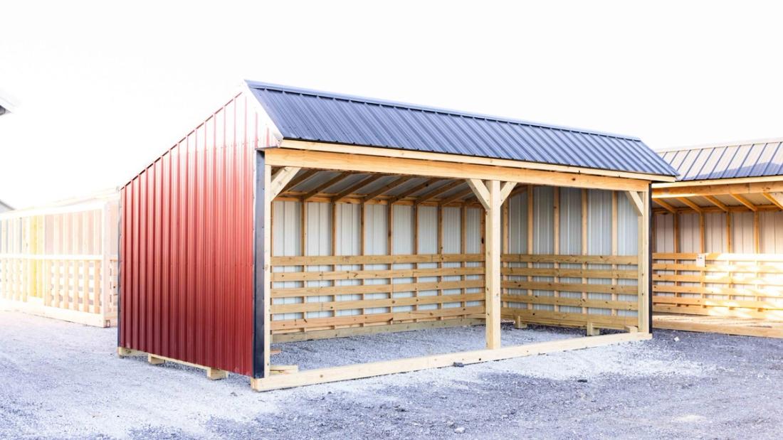 12x24 Animal Shelter — exterior