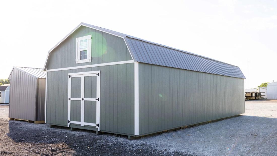 18x40 Lofted Barn — exterior