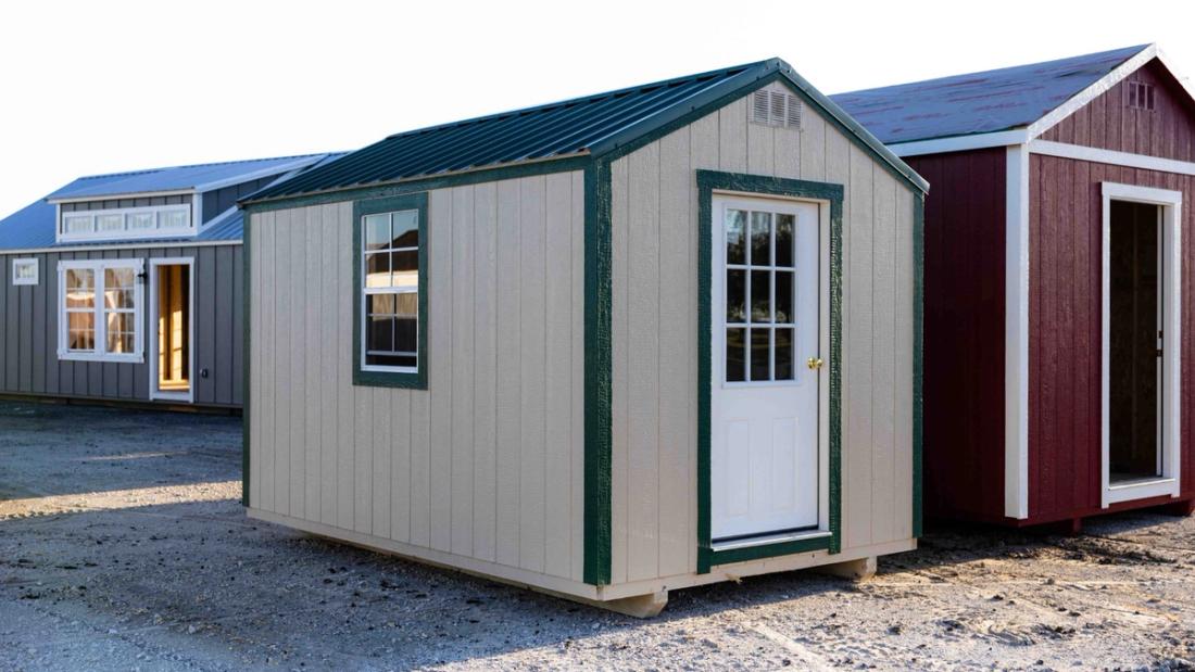 8x12 Value Shed — exterior