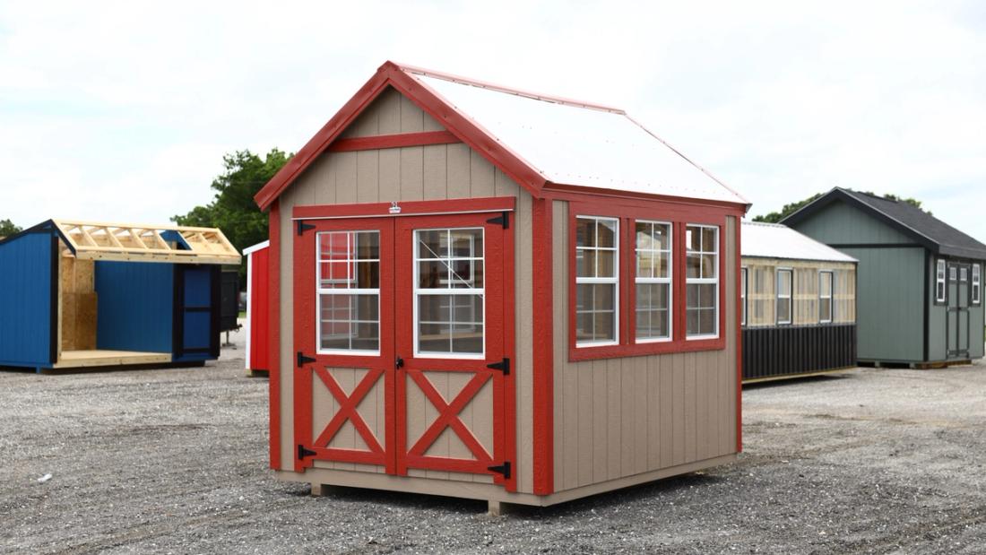 8x10 Greenhouse — exterior