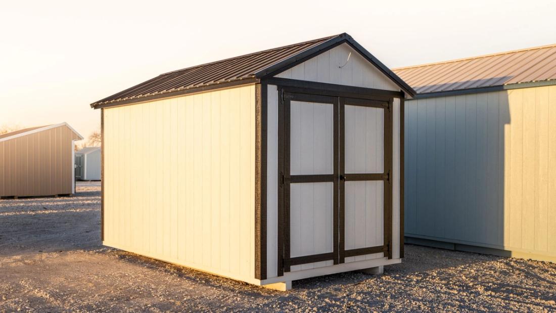8x14 Gable Shed — exterior
