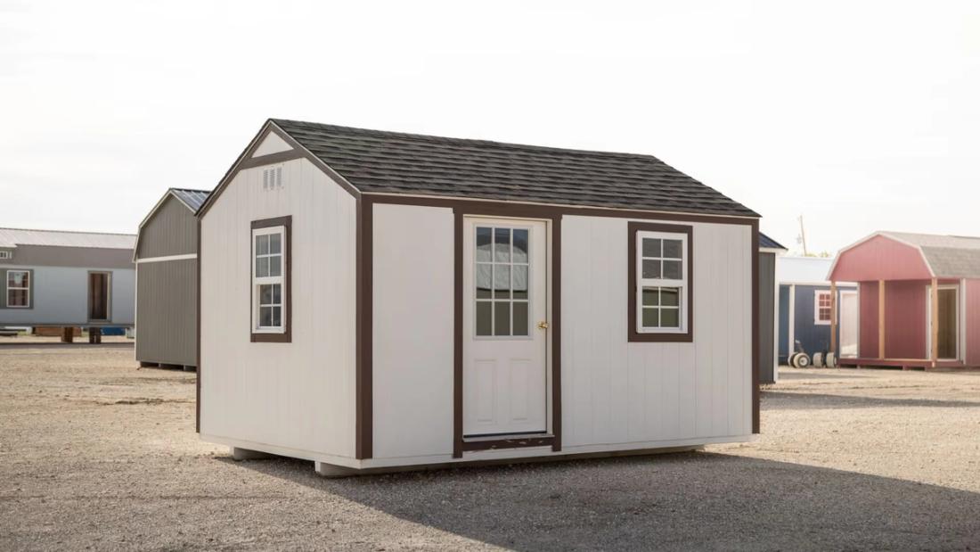 10x14 Value Shed — exterior