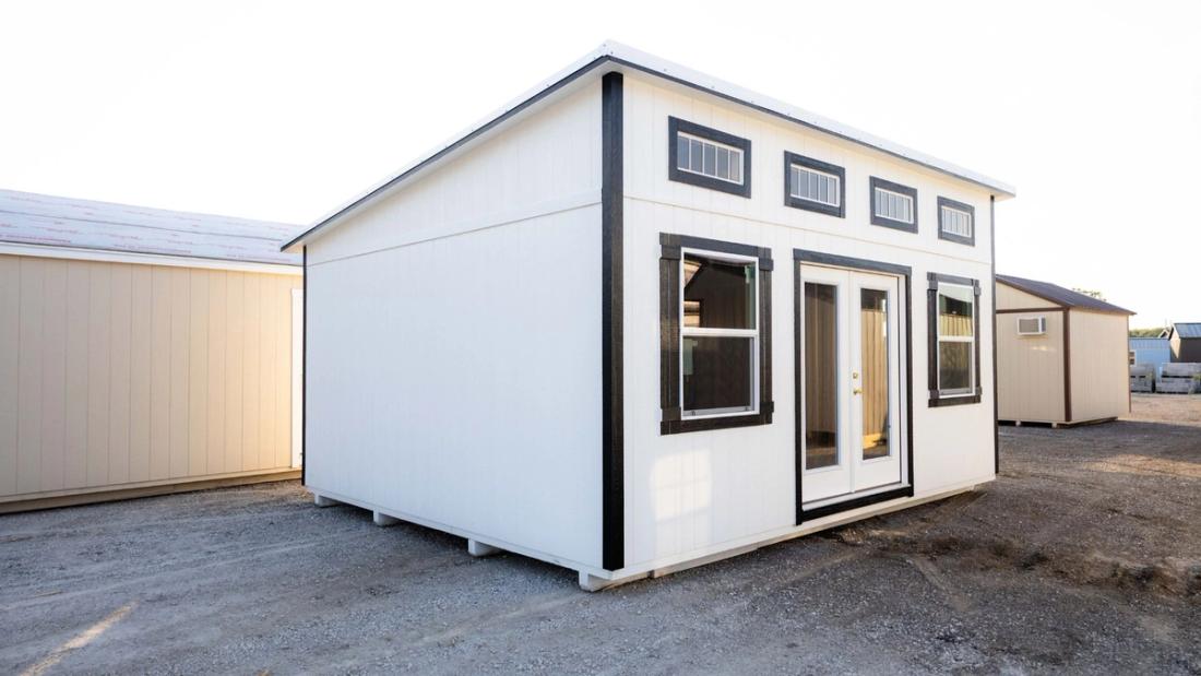 16x20 Single Slope — exterior