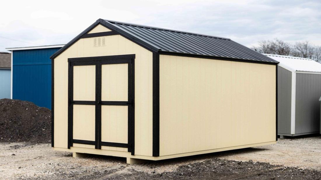 10x16 Value Shed — exterior