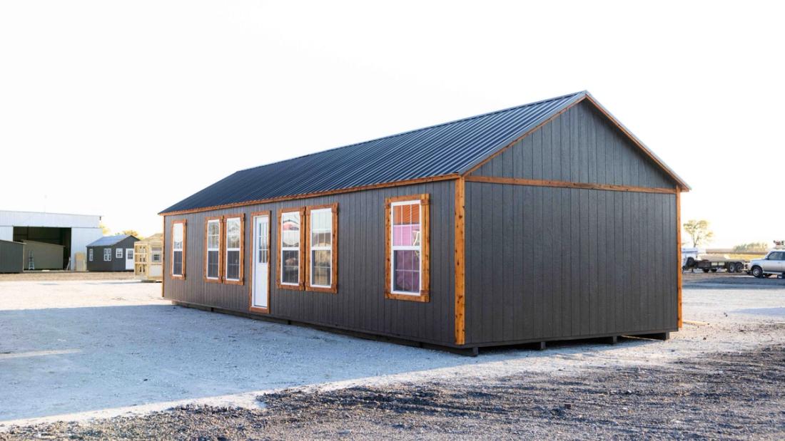 16x48 Cabin Shell — exterior