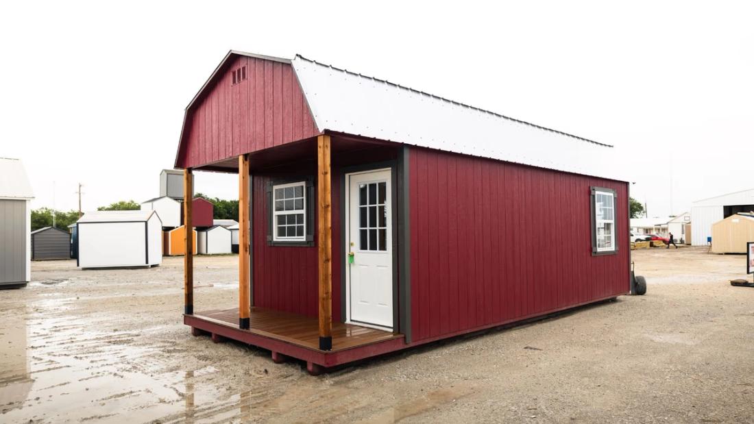 12x28 Lofted Barn — exterior