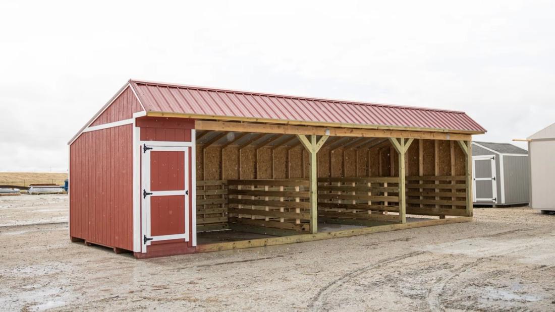 12x36 Animal Shelter — exterior