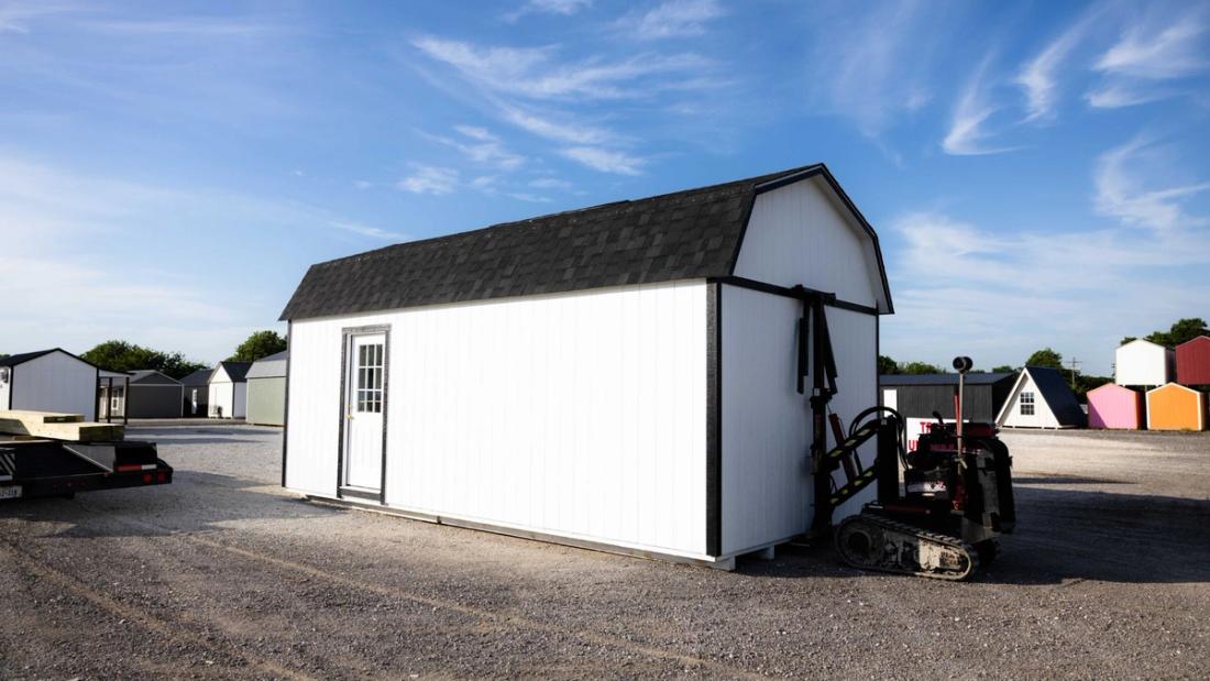 12x24 Lofted Barn — exterior