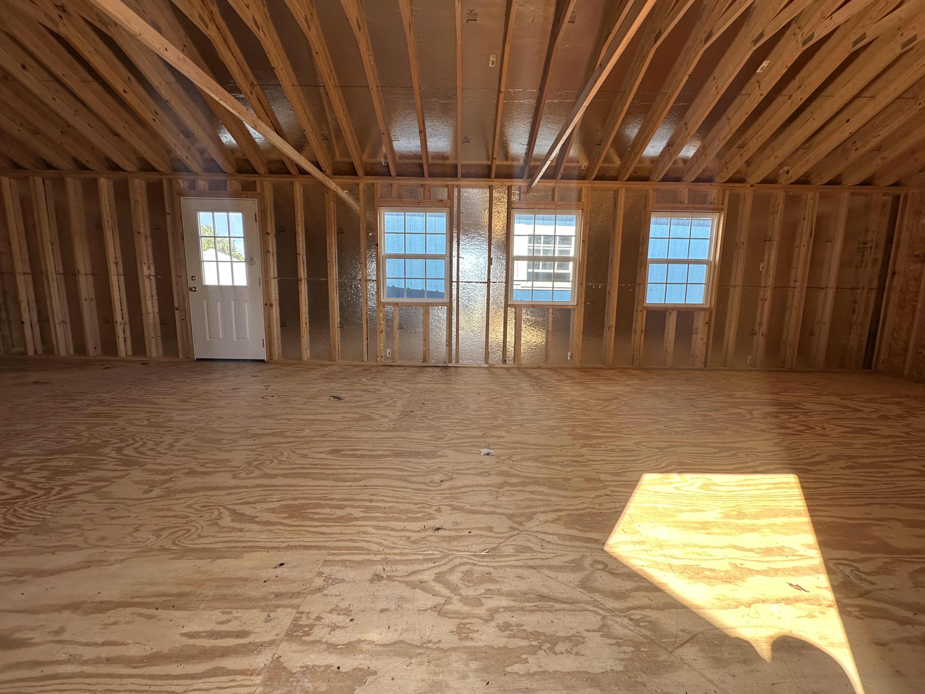 16x40 Gable Shed — photo 2