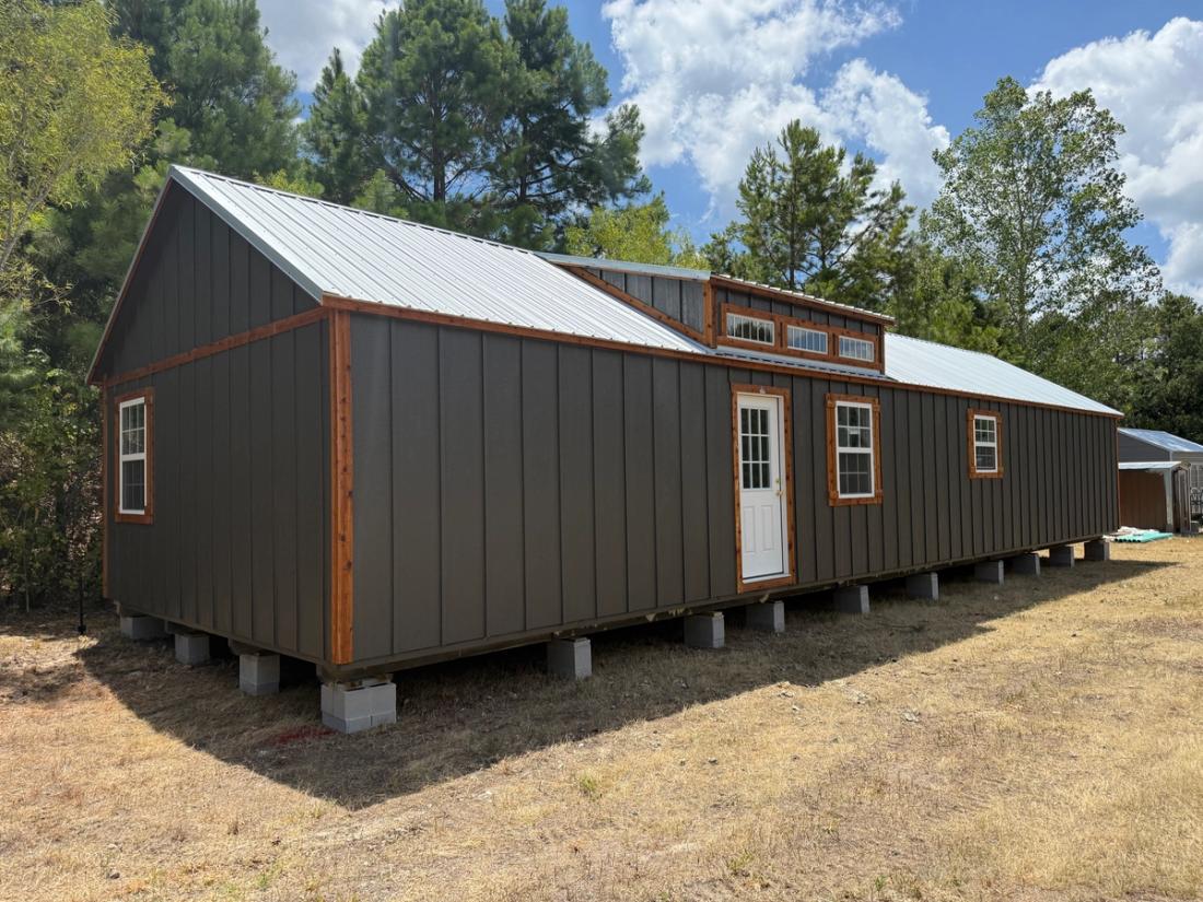 18x60 Cabin Shell In Hawkins, Texas — exterior