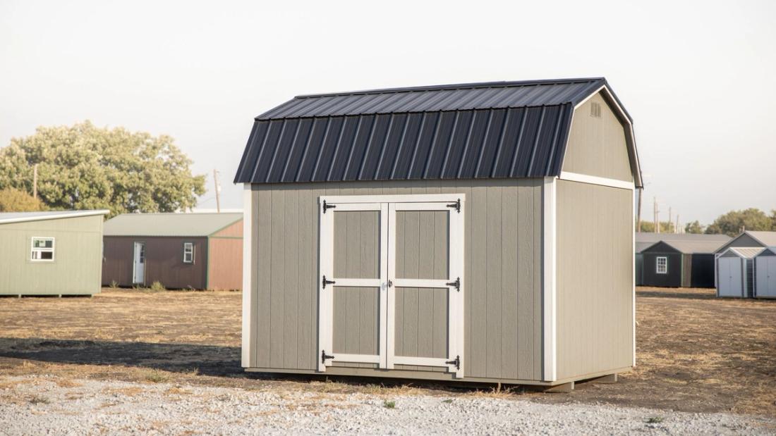 10x14 Lofted Barn — exterior
