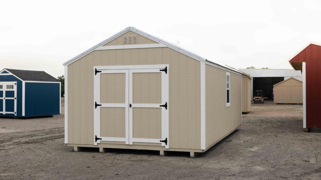 12x24 Value Shed — exterior