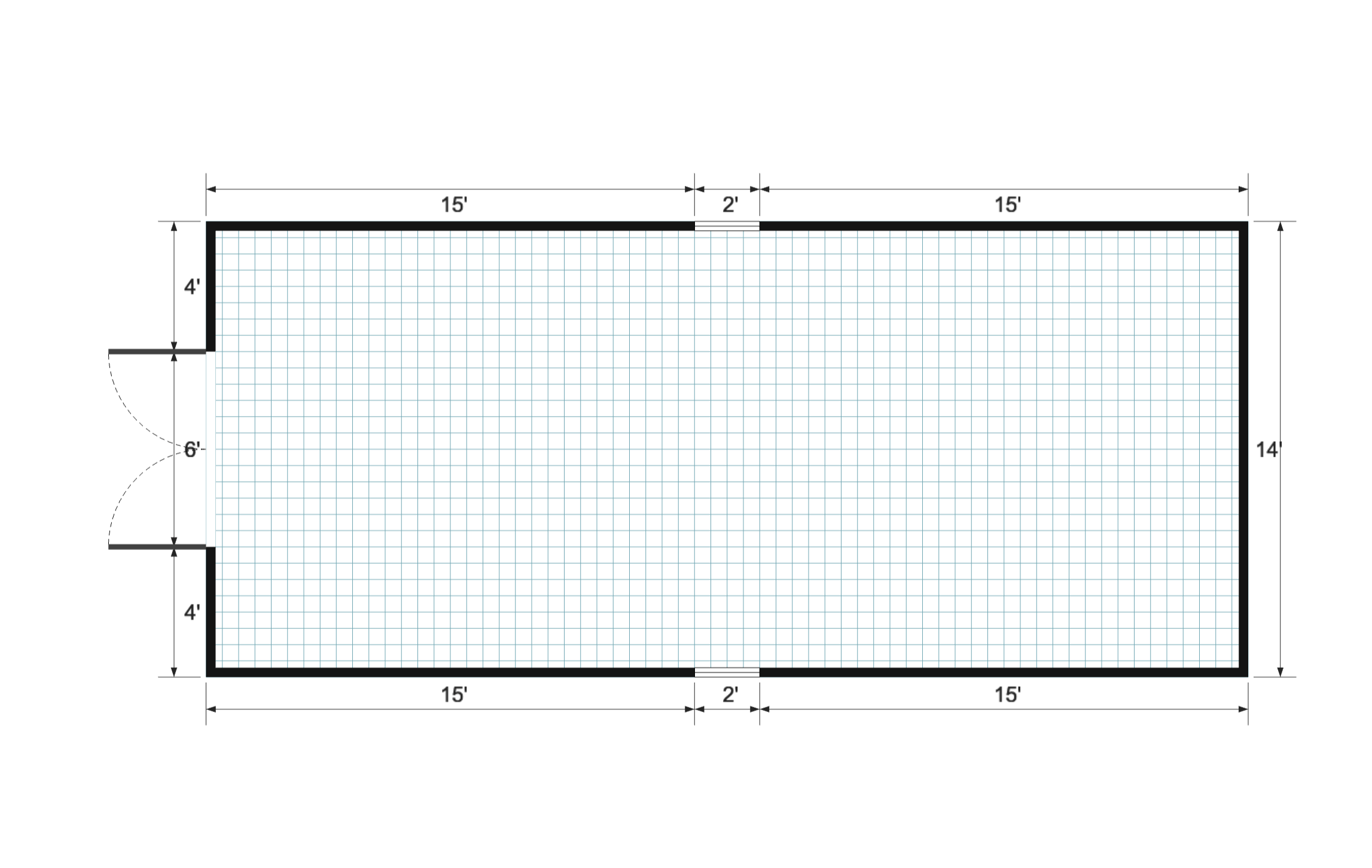 Premier 14×32 floor plan