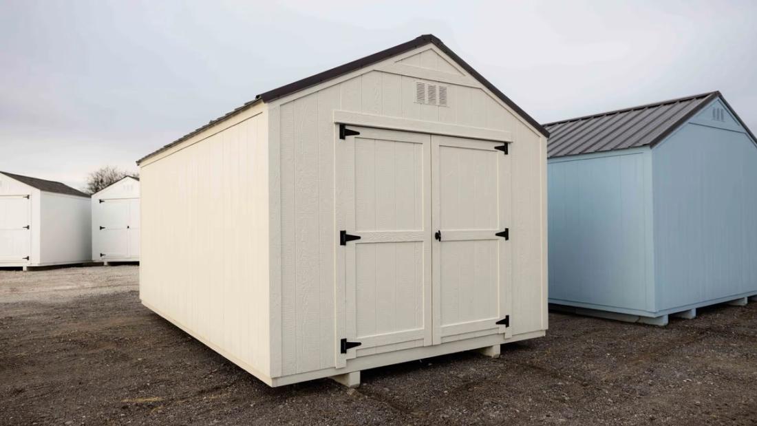 10x16 Value Shed — exterior