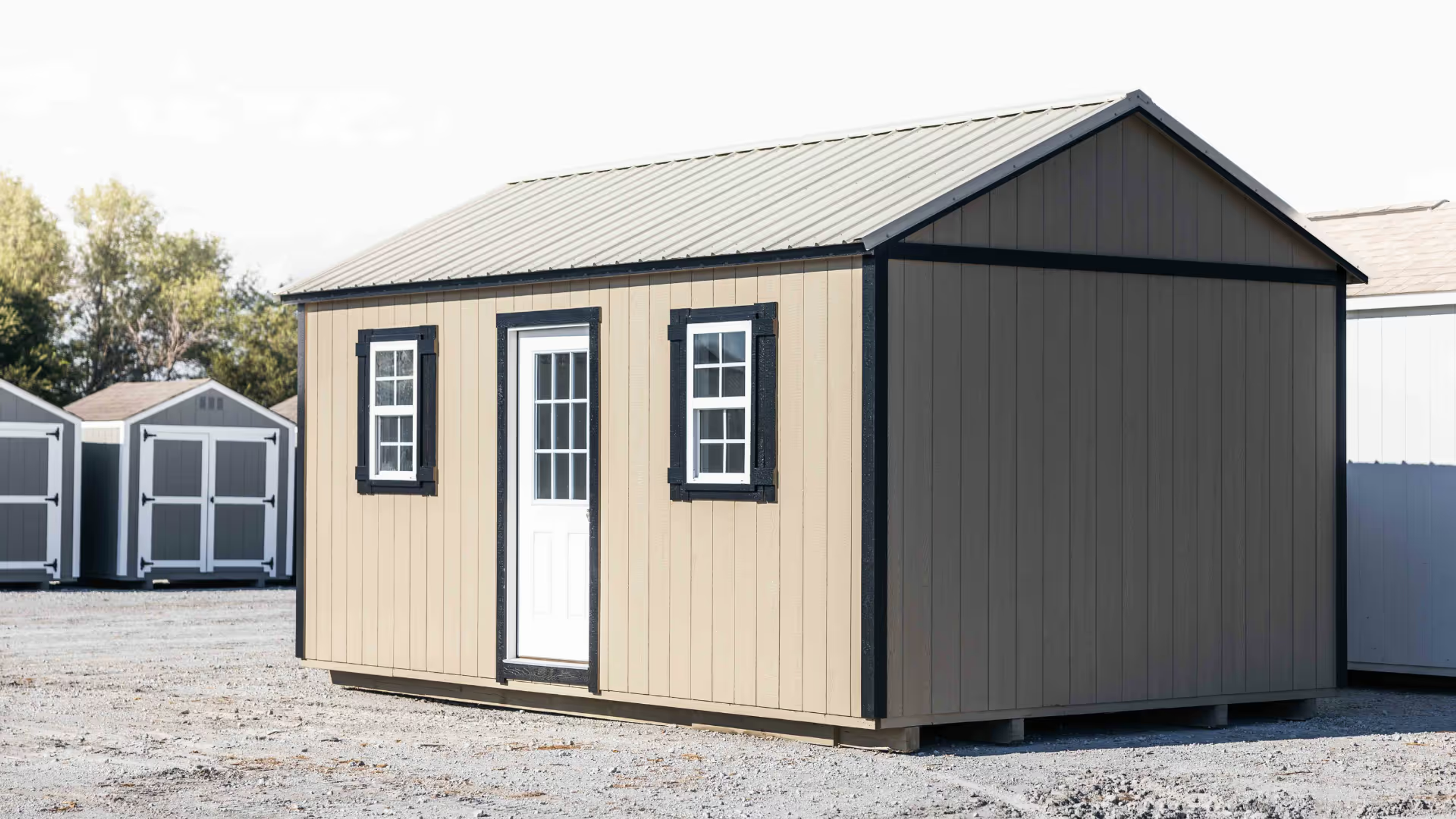 12x20 Finished Gable Shed