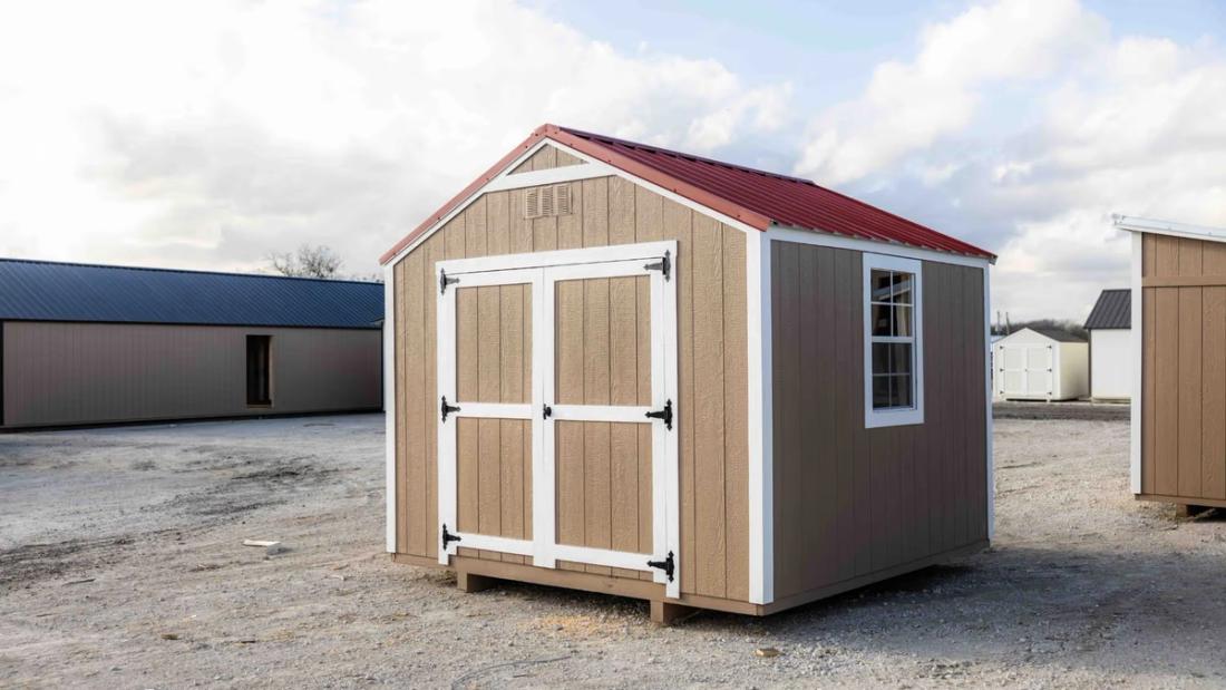10x10 Value Shed — exterior