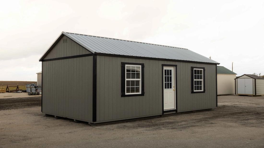 14x28 Gable Shed — exterior