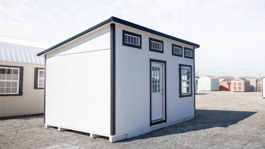 12x18 Single Slope — exterior