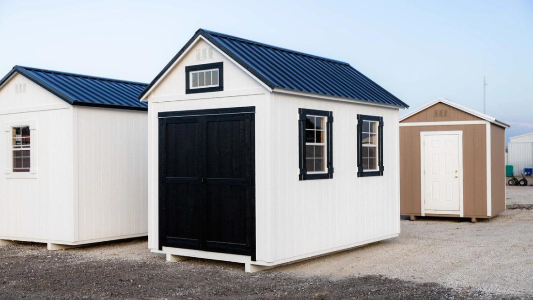 8x14 Gable Shed — exterior