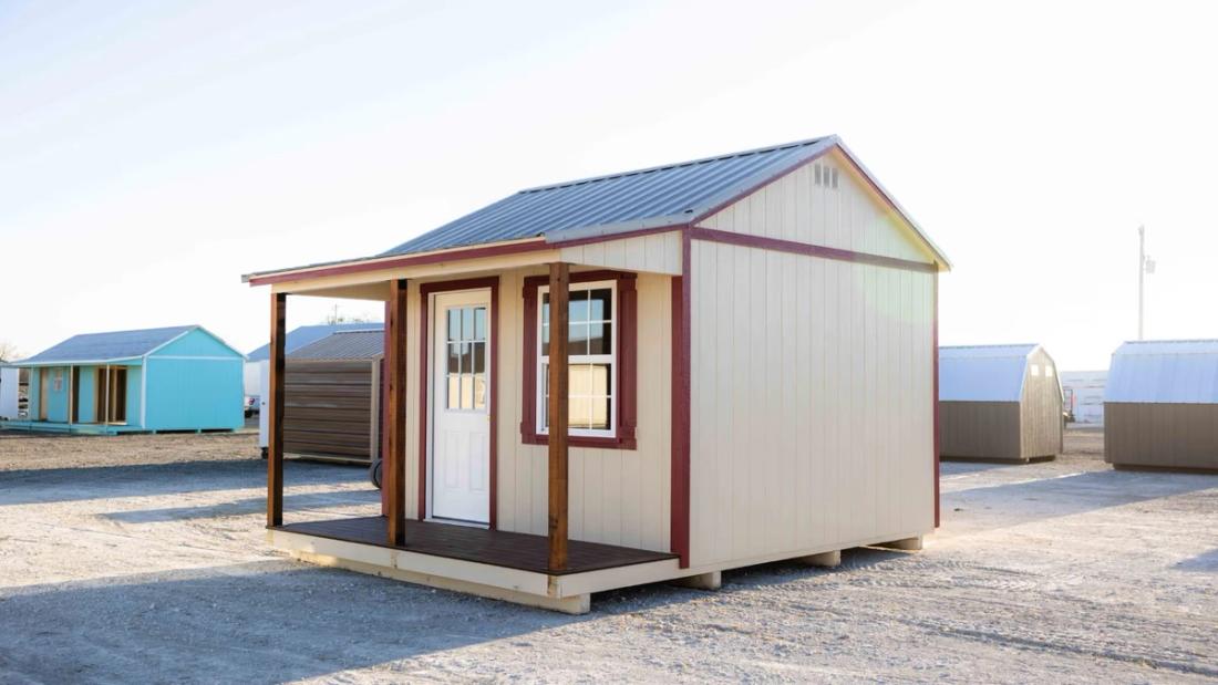 16x12 Gable Cottage — exterior