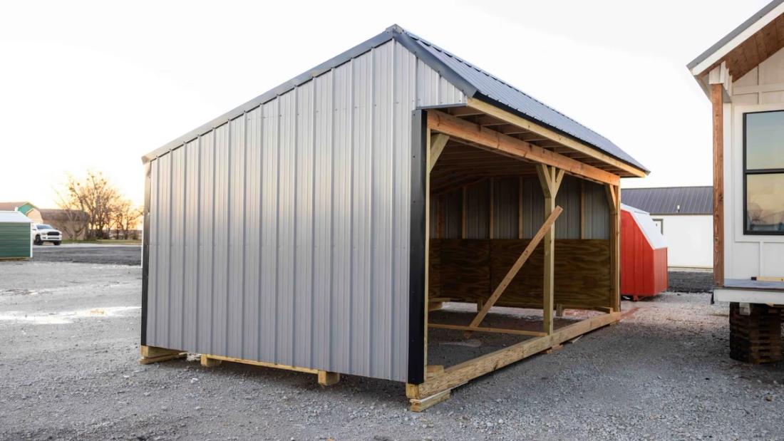 12x24 Animal Shelter — exterior