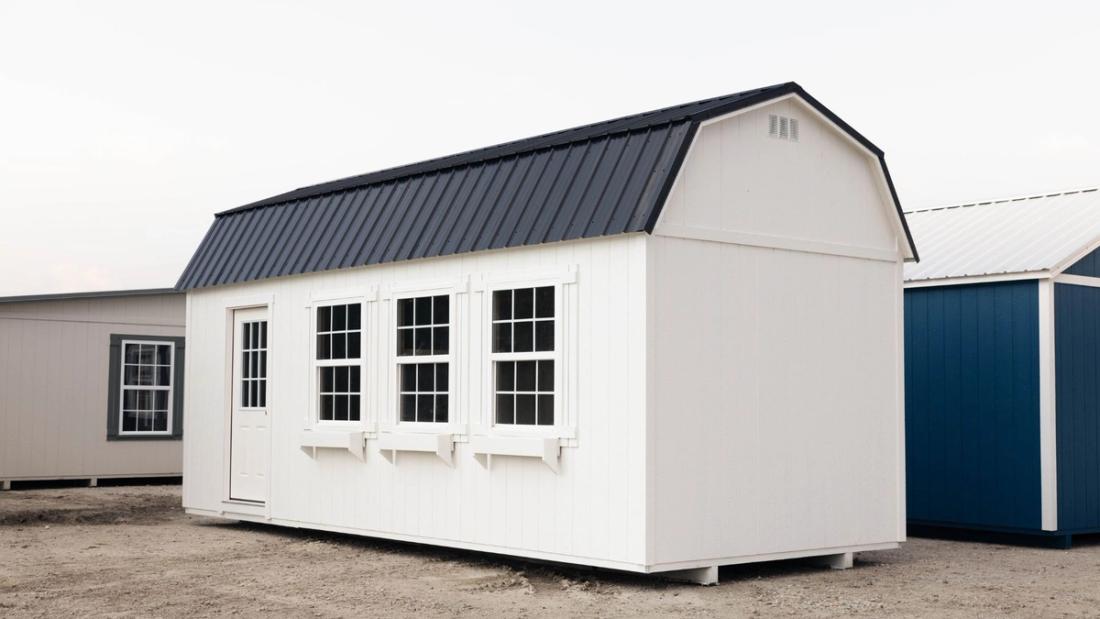 10x24 Lofted Barn — exterior