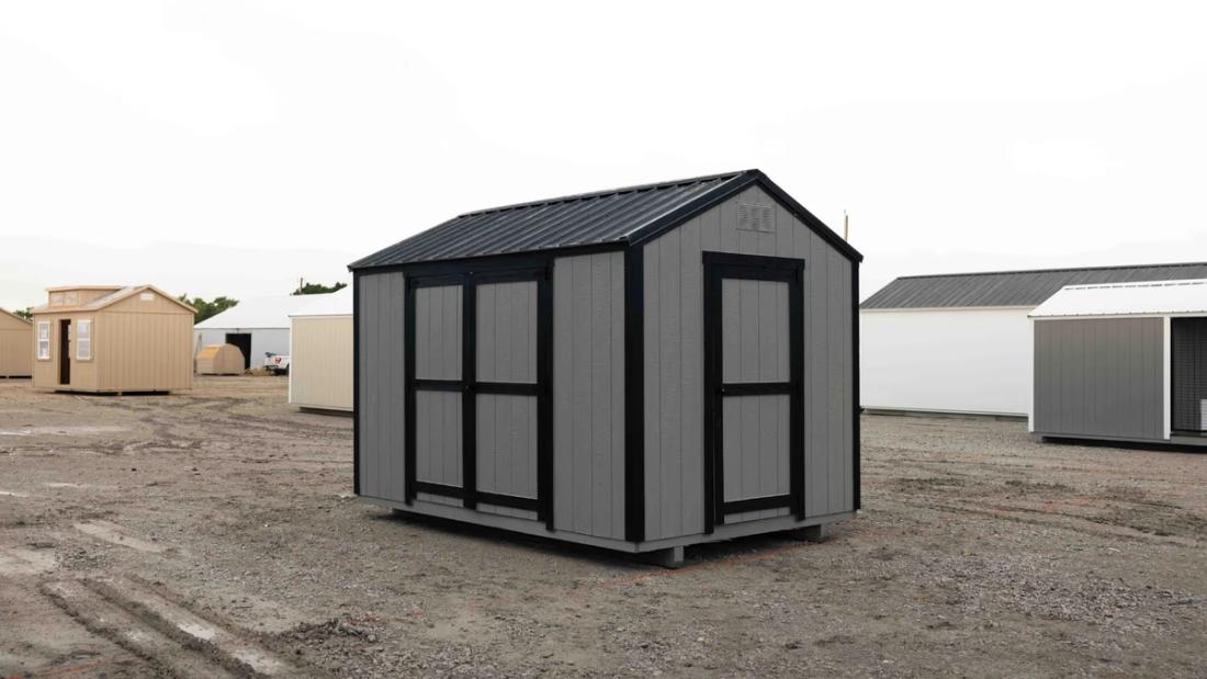 8x12 Value Shed — exterior