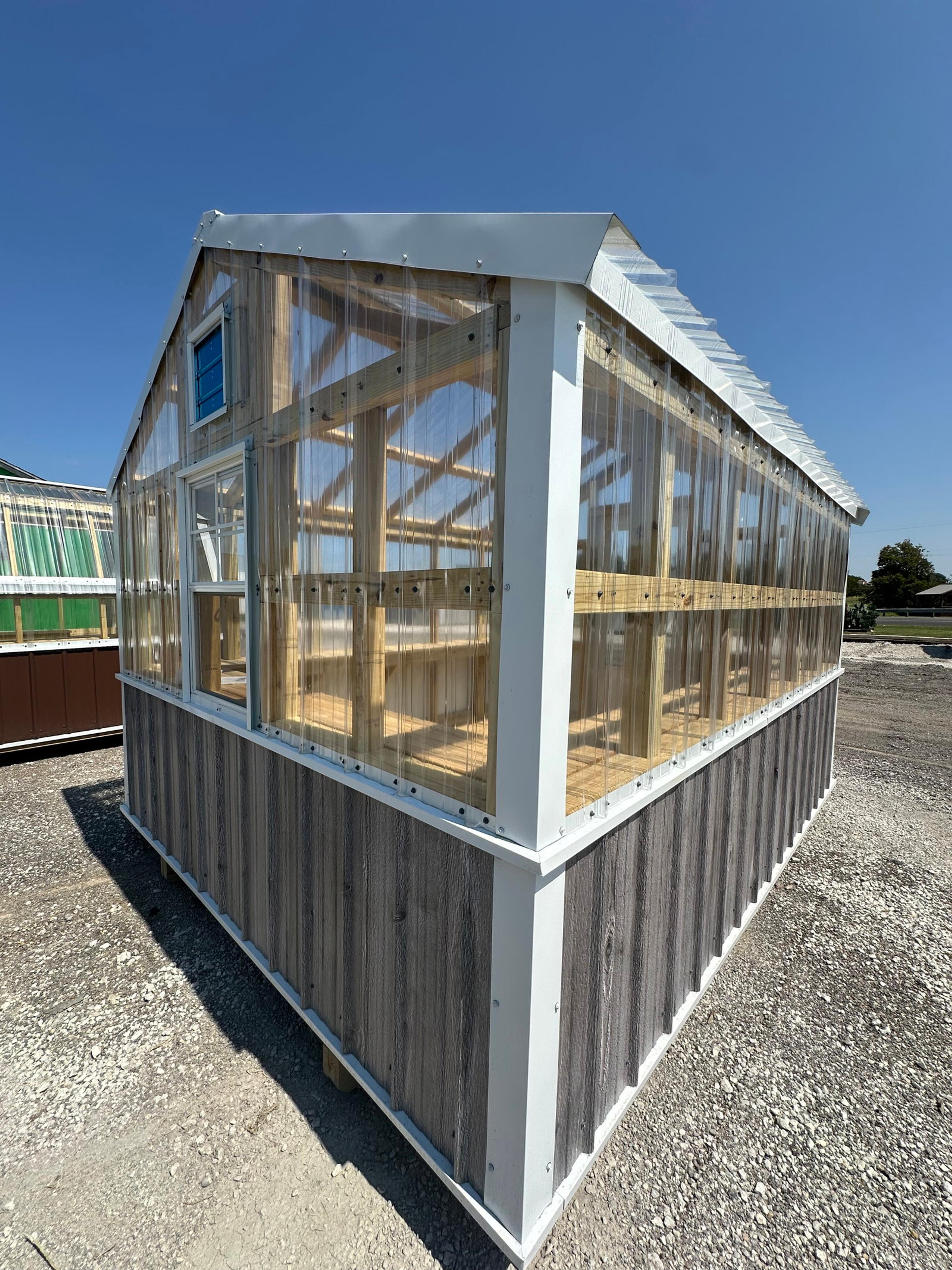 10x12 Gable Greenhouse — photo 2