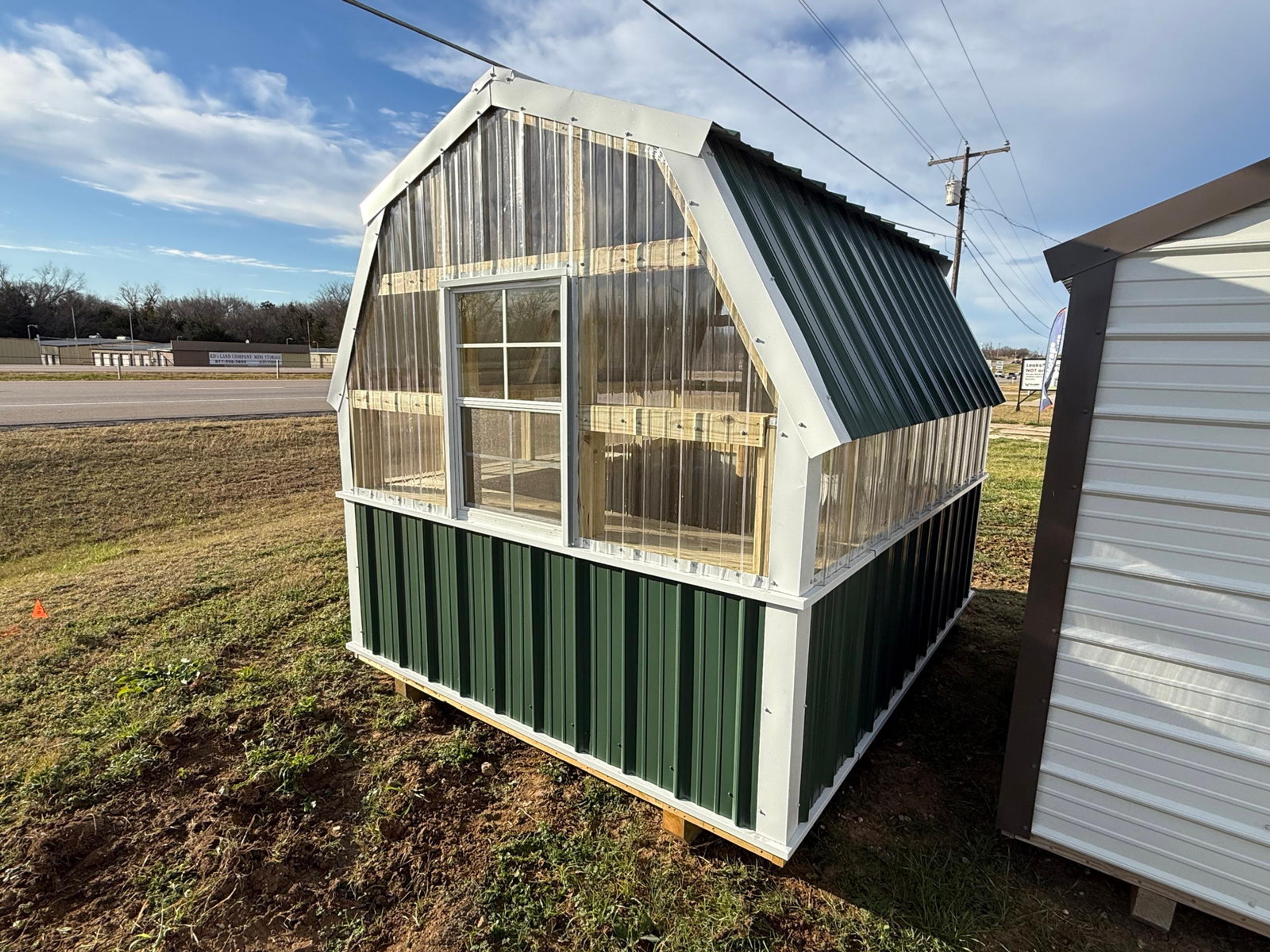 8x10 Gambrel Greenhouse — photo 4