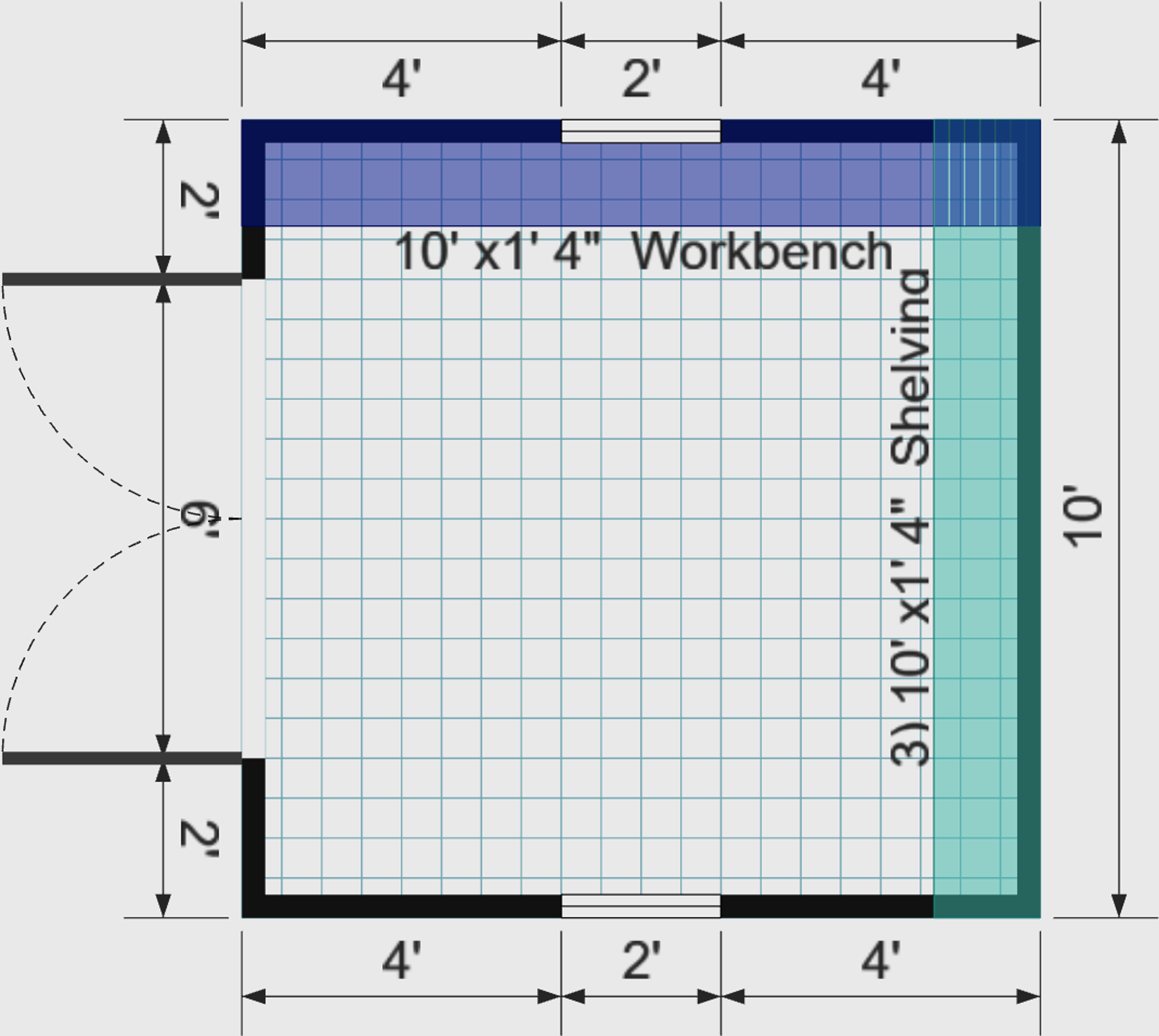 10x10 Lofted Barn — photo 5