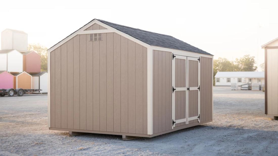 10x14 Value Shed — exterior