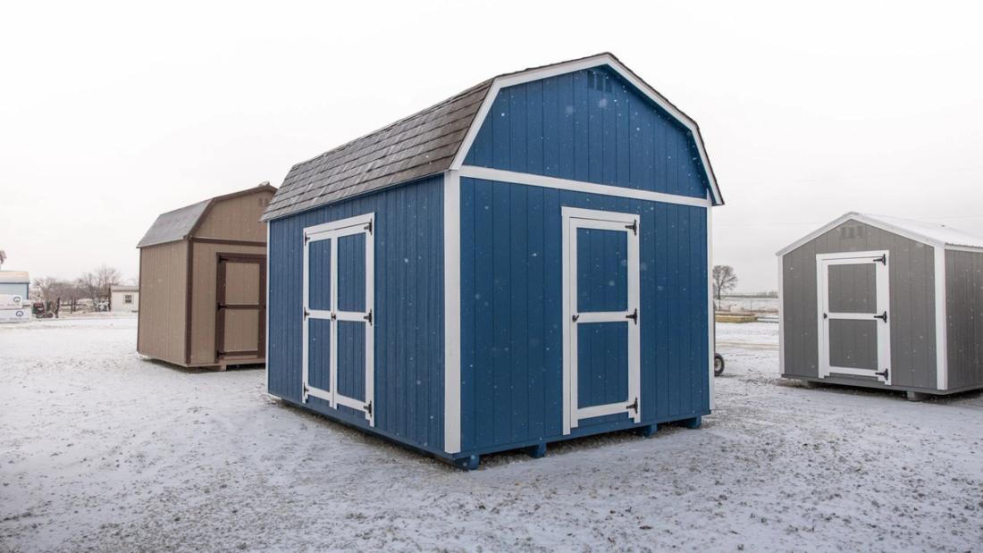 12x16 Lofted Barn — exterior