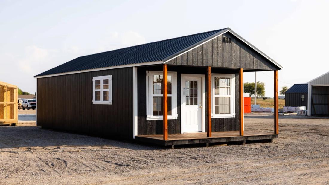 16x40 Gable Cabinette — exterior