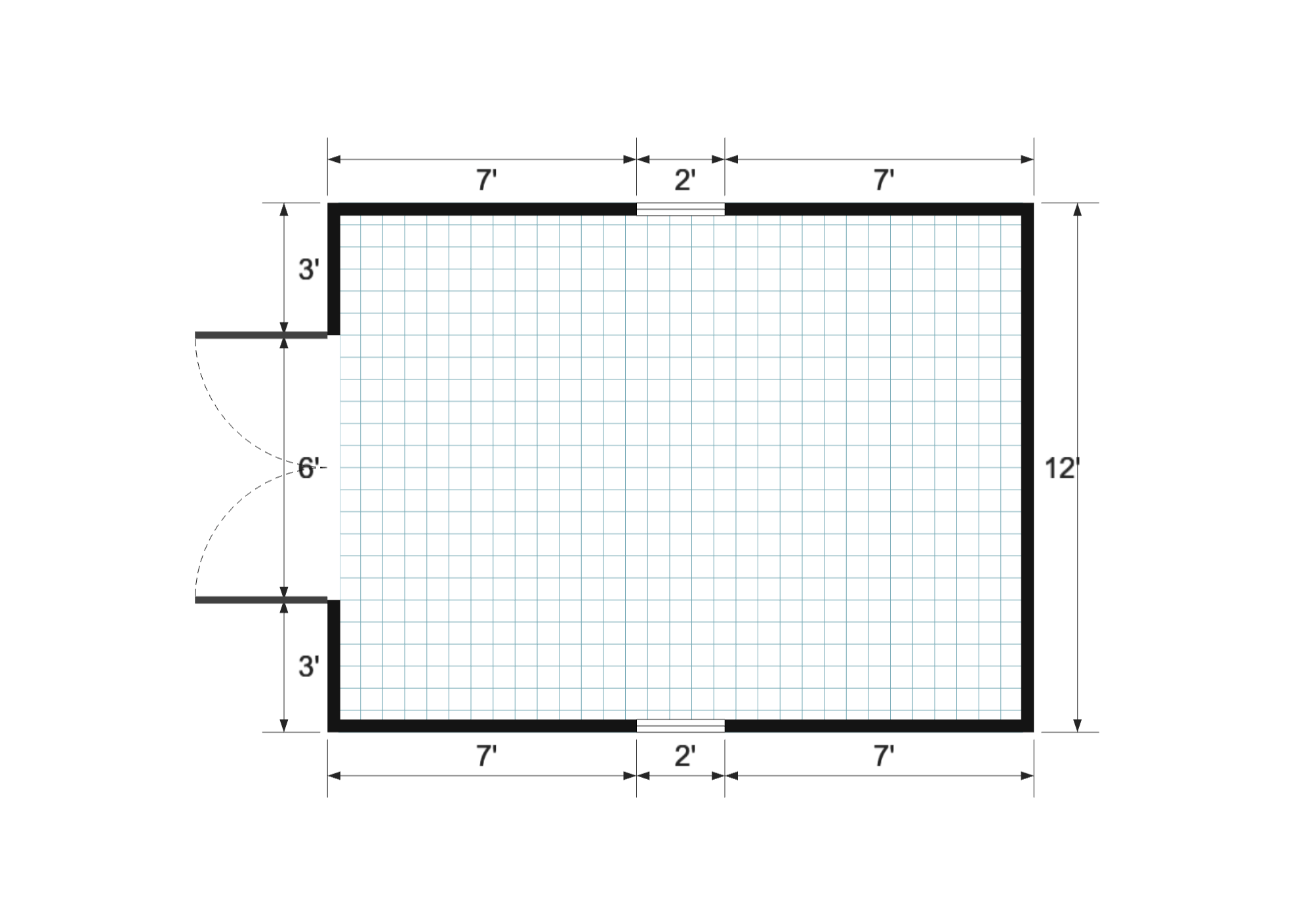 Premier 12×16 floor plan