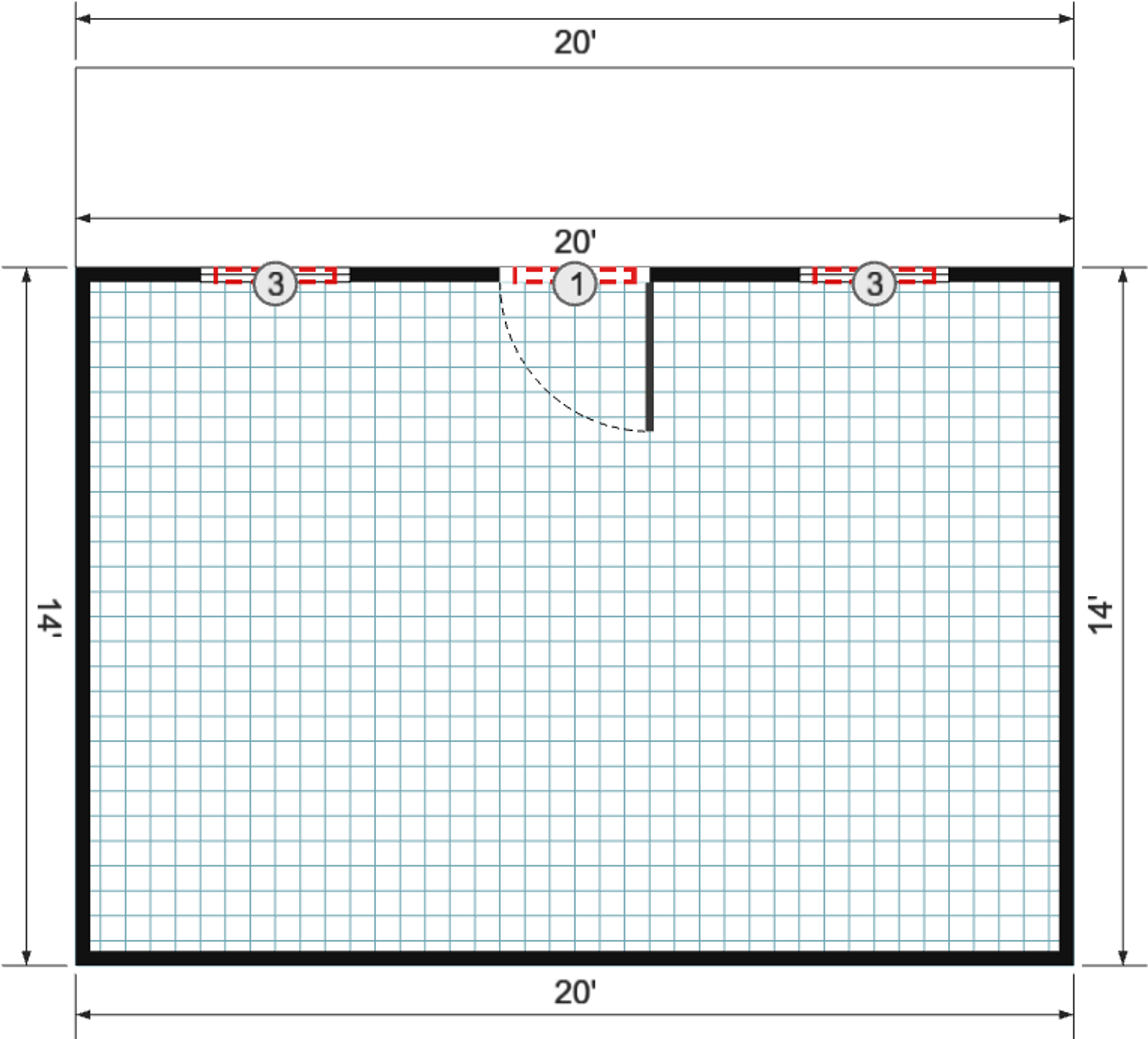 14x20 Single Slope — photo 9