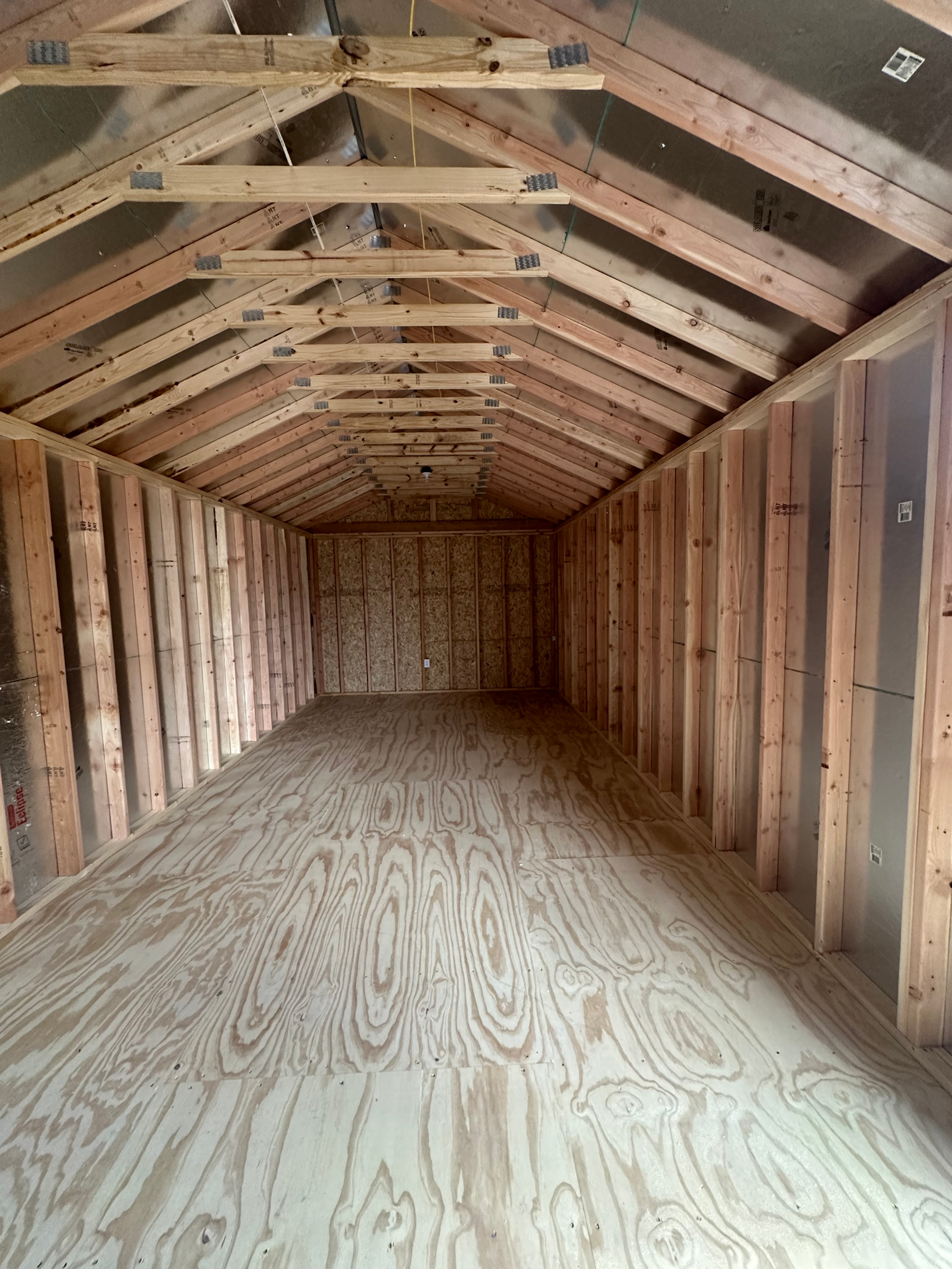12x40 Gable Shed — photo 4