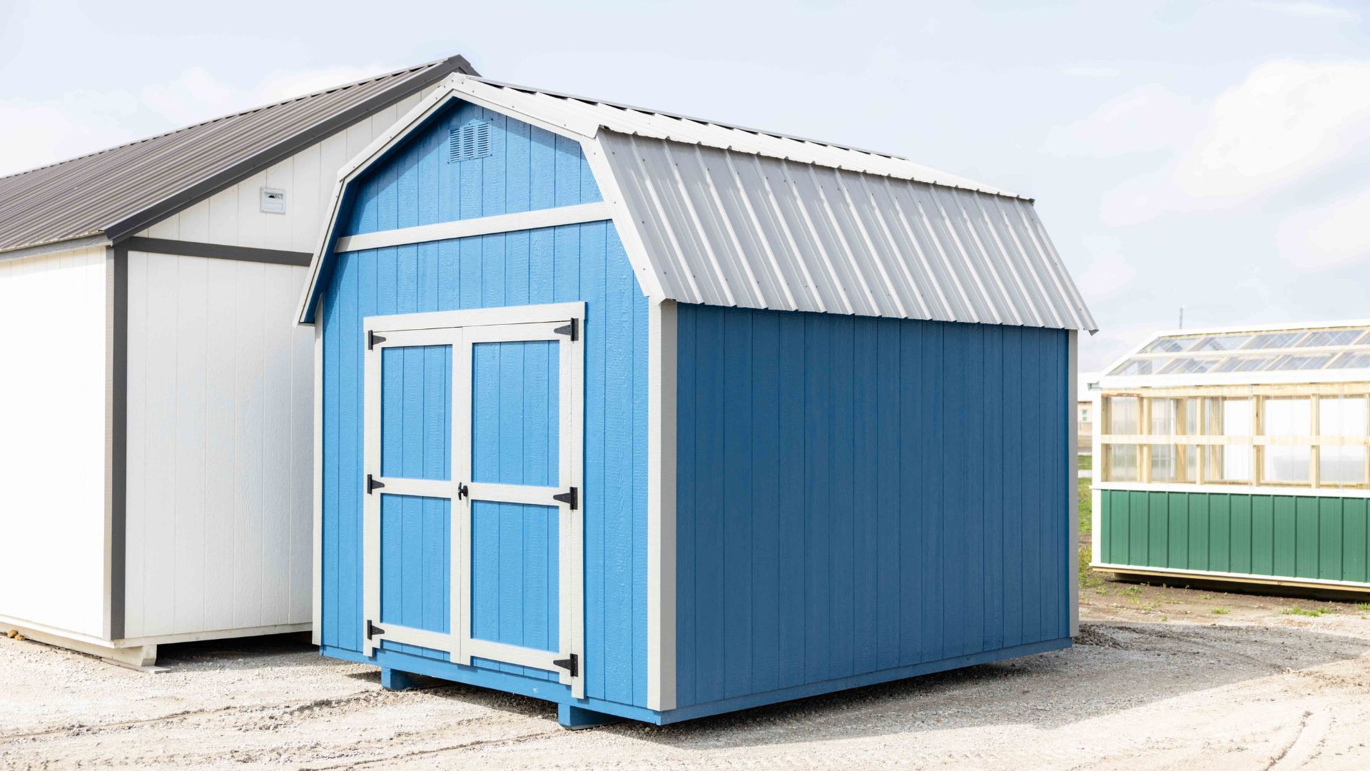 10x12 Short Lofted Barn
