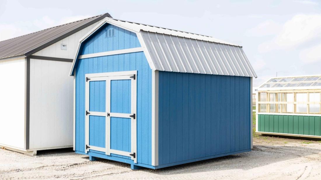 10x12 Short Lofted Barn — exterior