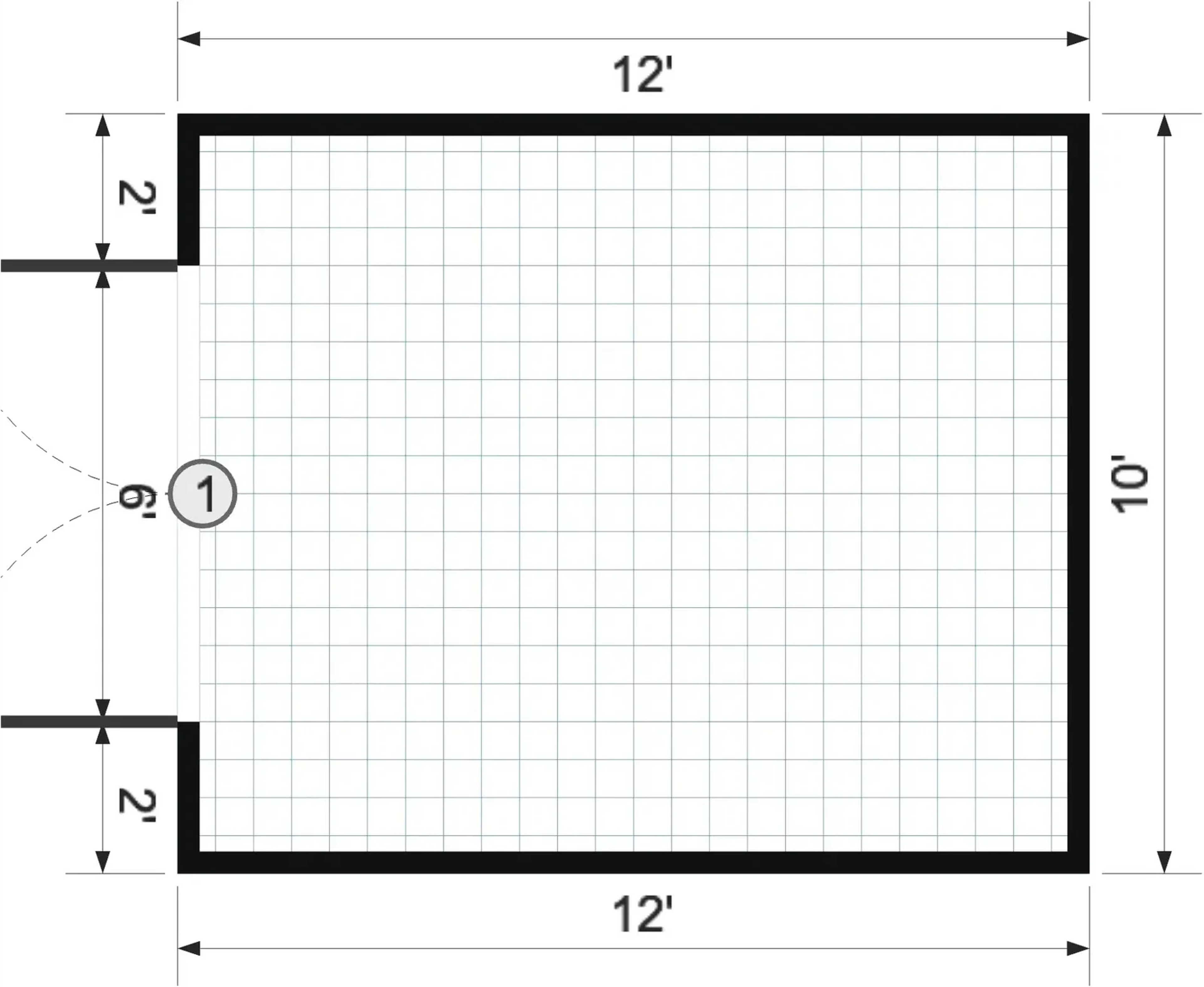 10x12 Basic Shed — photo 2