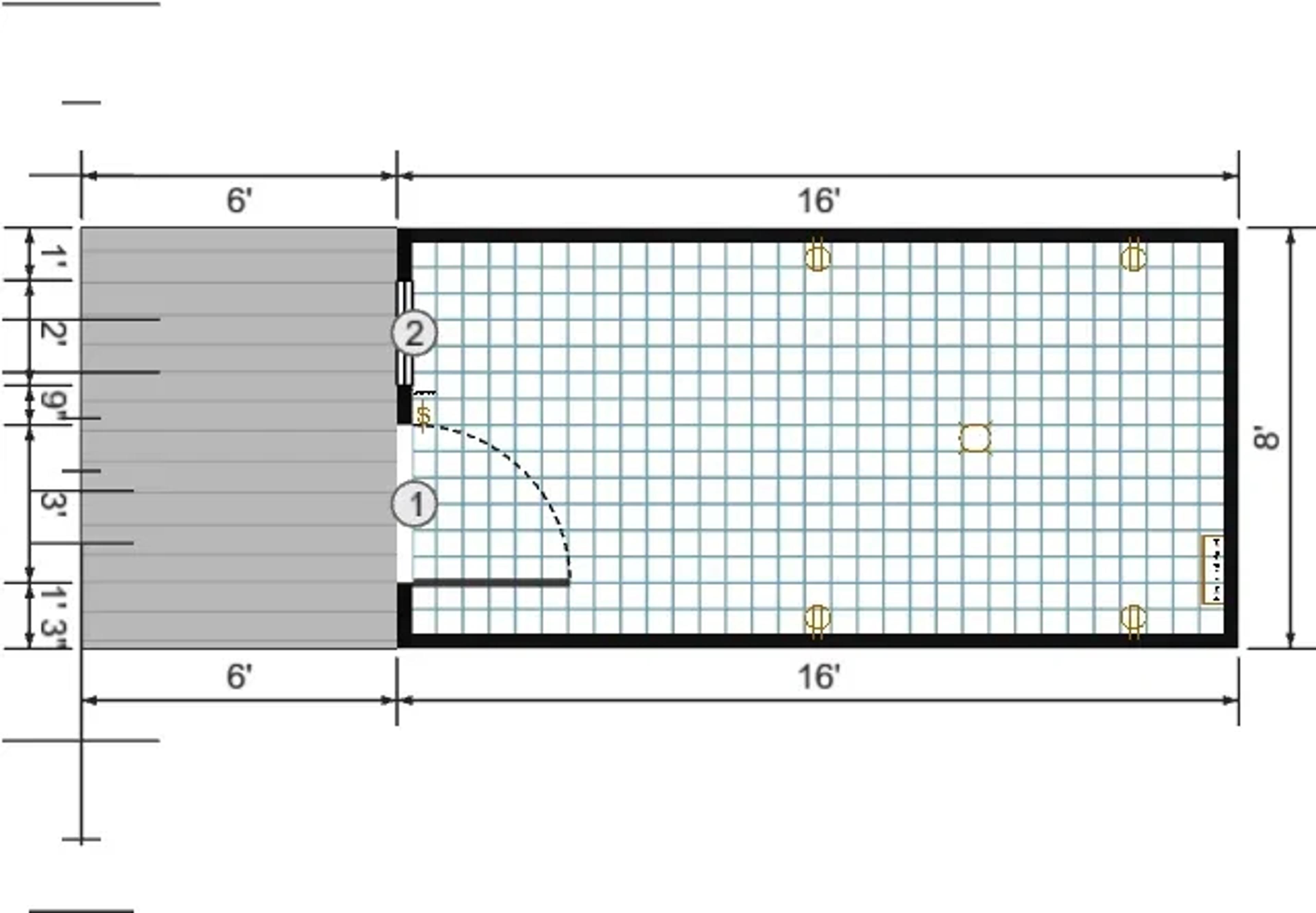 8x22 Gable Shed — photo 8