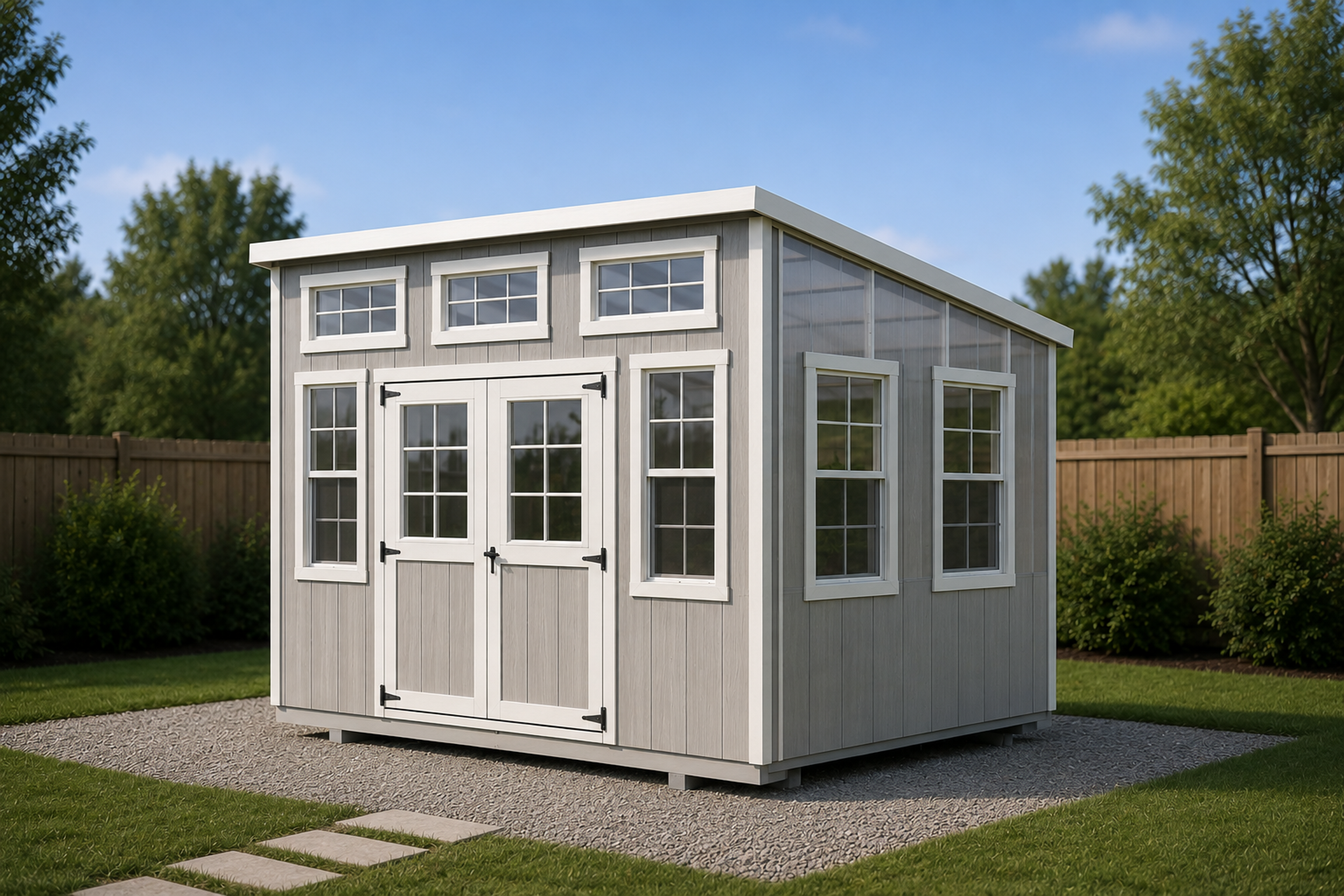 Lean-to Greenhouse
