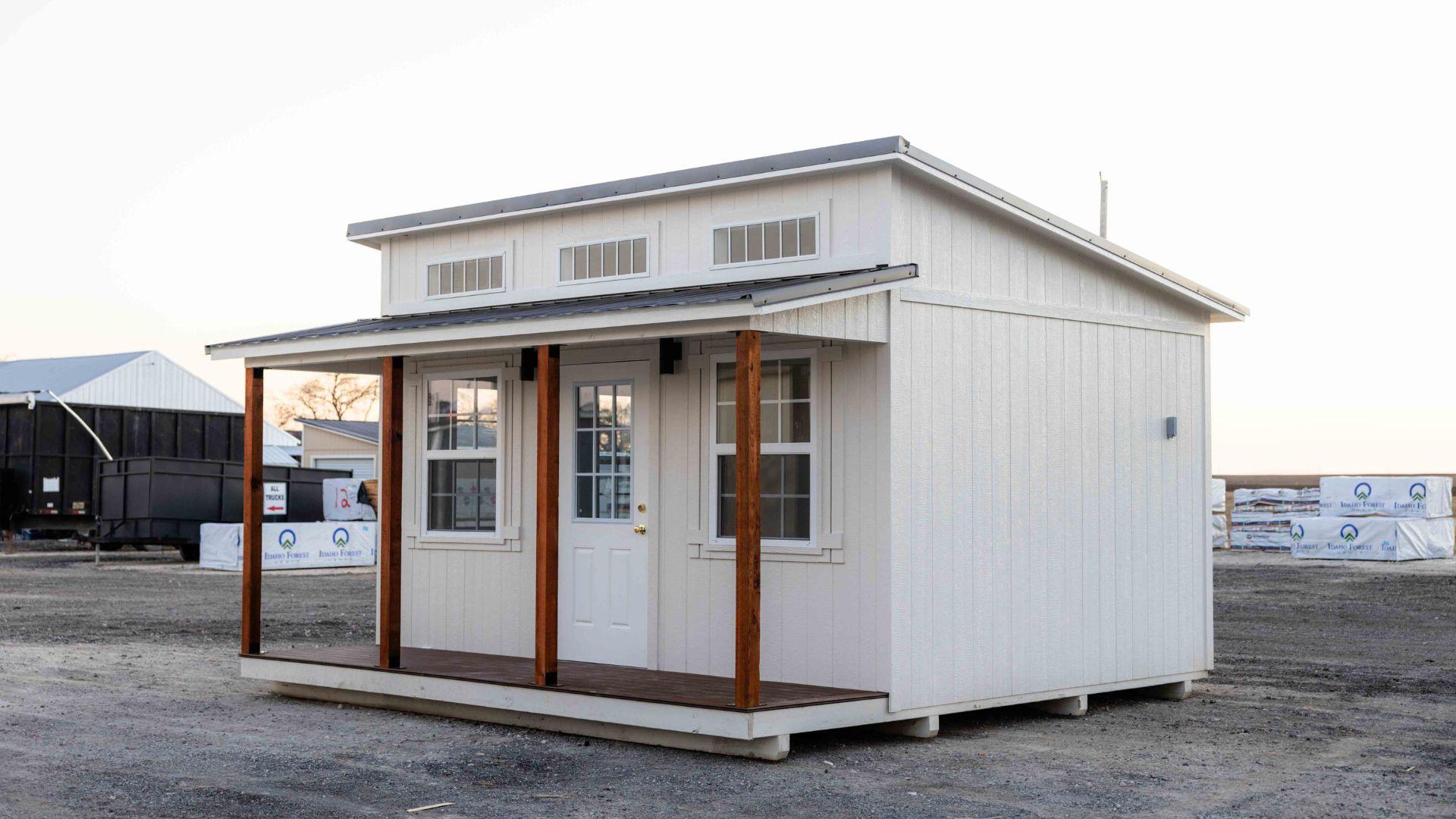 16x16 Single Slope Cottage