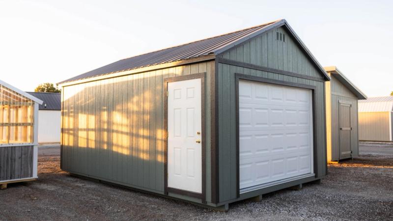 14x20 Gable Shed Garage