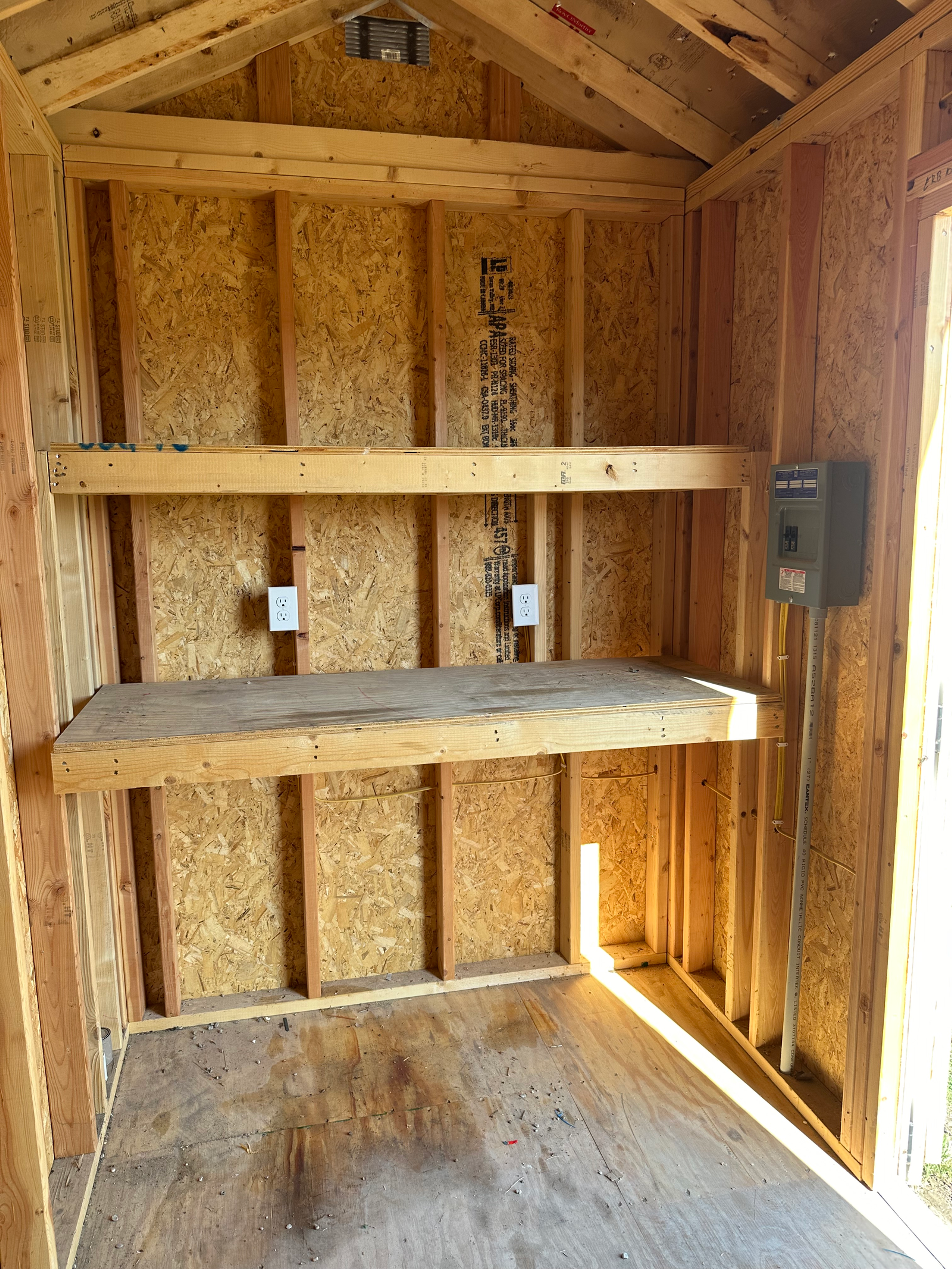 8x10 Gable Shed — photo 2