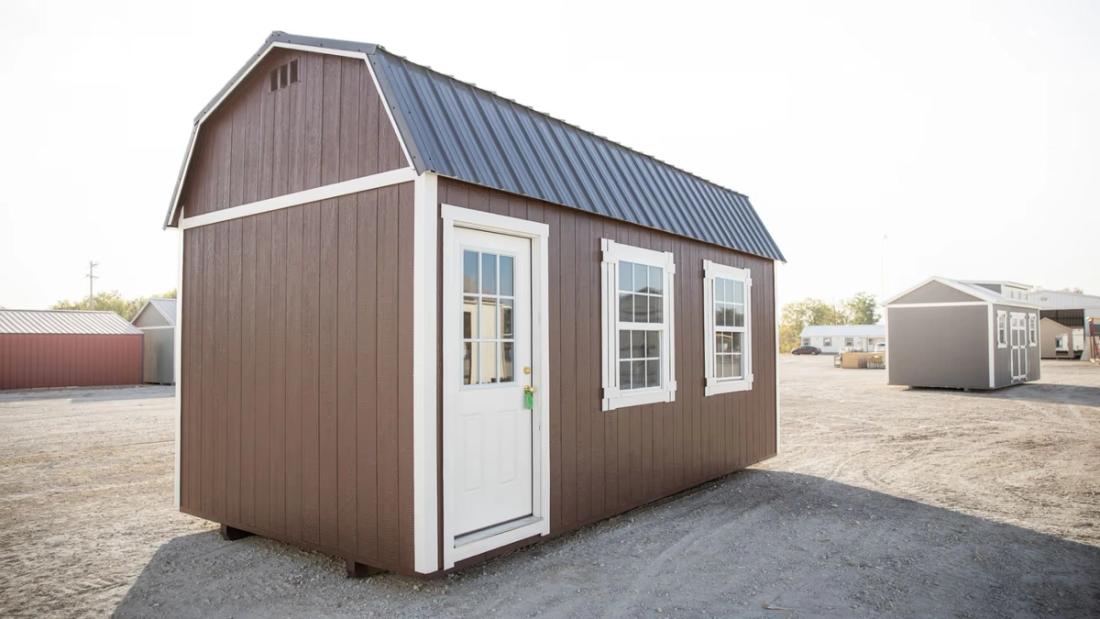 10x20 Lofted Barn — exterior