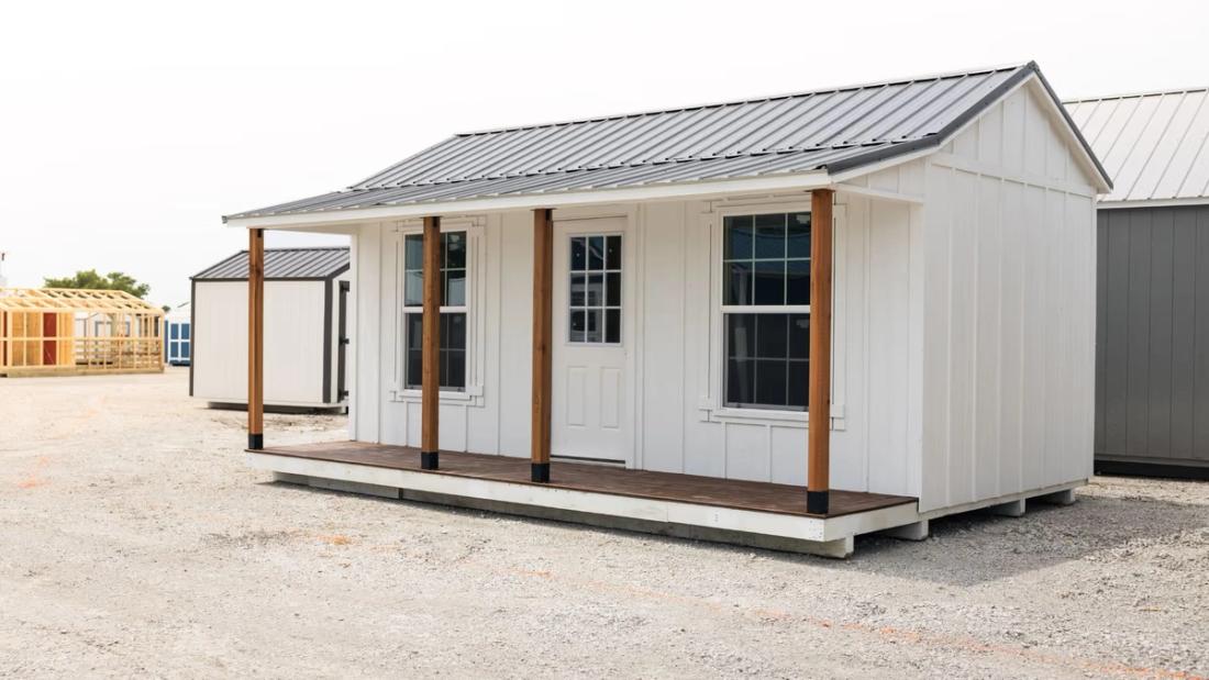 14x20 Gable Shed — exterior