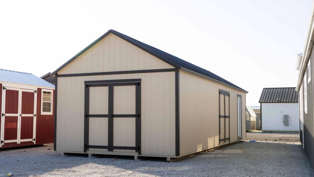 14x36 Gable Shed — exterior