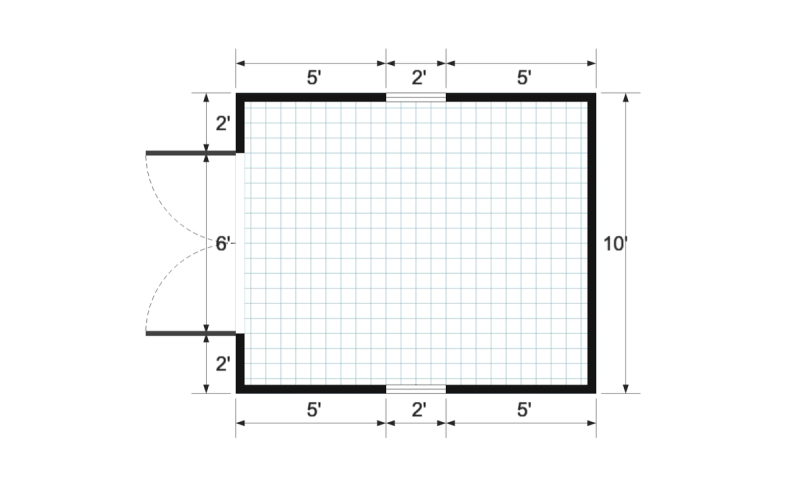Premier 10×12 floor plan