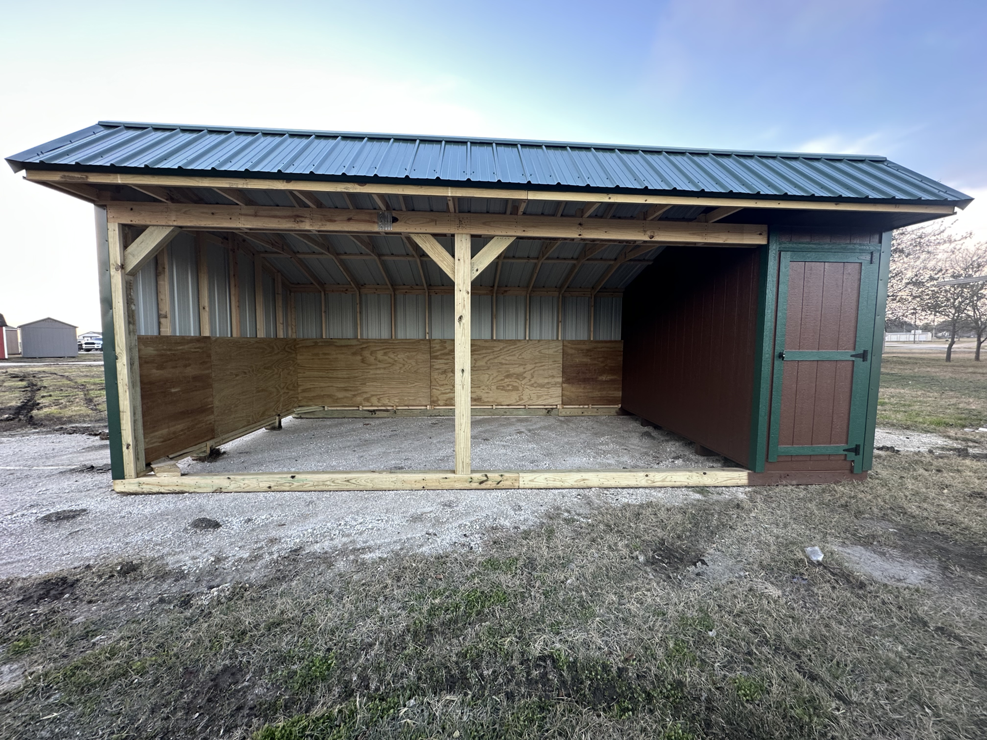 12x24 Animal Shelter